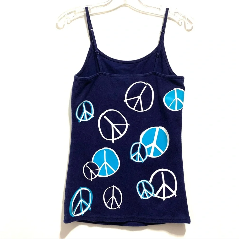 Justice Girl’s Blue Sequin Adjustable Tank Top